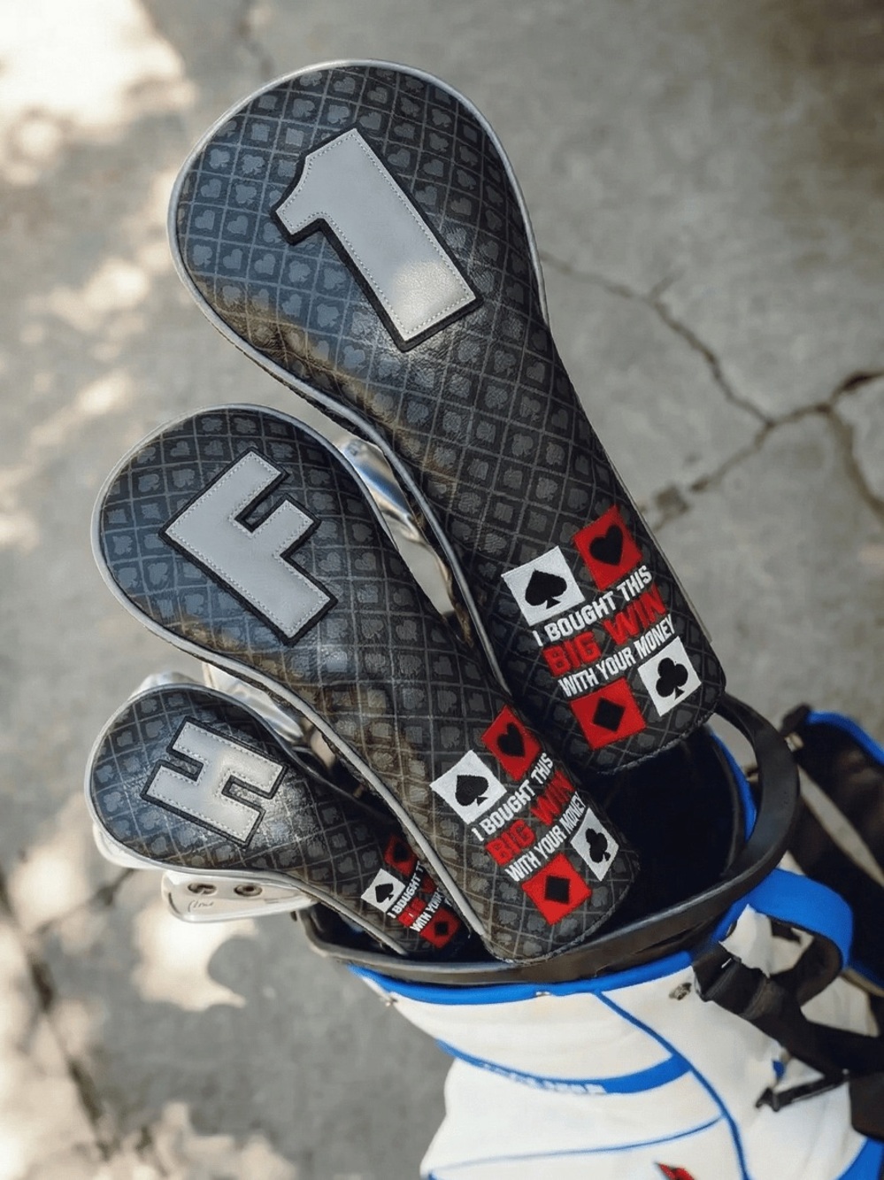 NEW Big Win Head covers / Club covers Set of 3